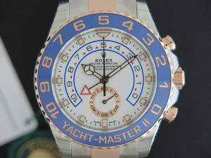 Rolex Yacht-Master II Regatta Everosegold/Steel 116681 NEW  