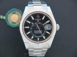 Rolex Sky-Dweller 326934 Black Dial NEW 