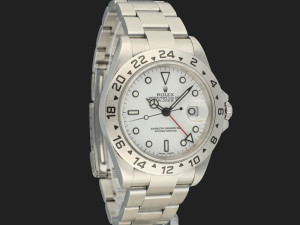 Rolex Explorer II White Dial F-Serial 16570 