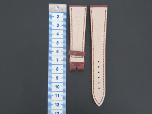 Breguet Alligator Leather Strap Chestnut Brown 20mm NEW