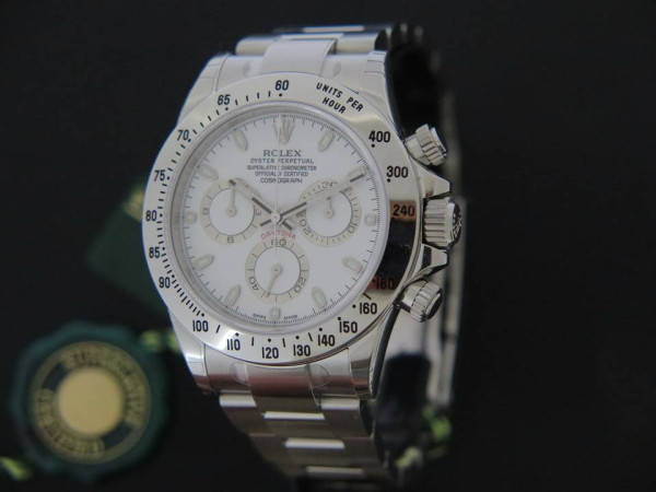 Rolex - Cosmograph Daytona White Dial NEW LC135