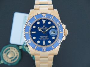 Rolex Submariner Date Yellow Gold NEW 116618LB 