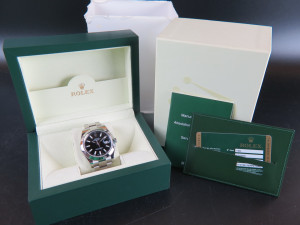 Rolex Datejust II Black dial 116300