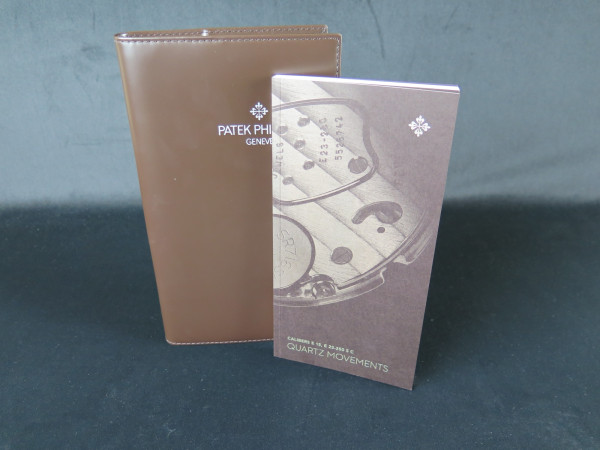 Patek Philippe - Folder with Instruction Manual Calibers E 15 / E 23-250 S C NEW