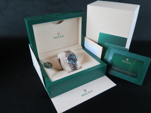 Rolex Datejust 36 Mint Green Dial 126234 NEW