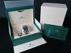 Rolex Datejust 41 Slate Roman Dial 126300 NEW