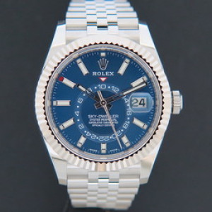 Rolex Sky-Dweller Blue Dial 326934 NEW