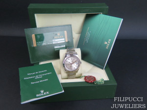 Rolex Datejust II Silver Diamond Dial 116334 