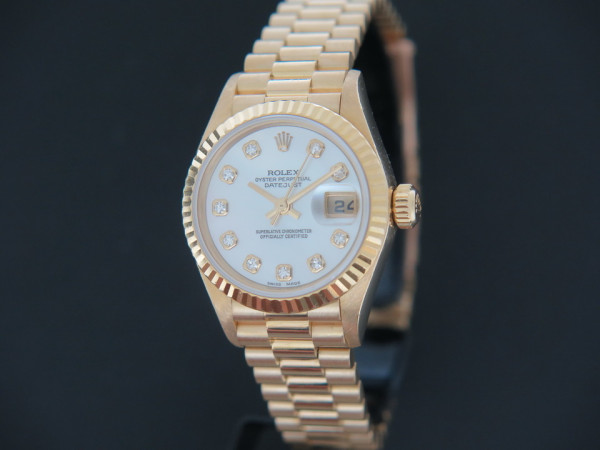 Rolex - Datejust Lady Yellow Gold MOP Diamond Dial 79178