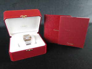 Cartier Santos Galbee XL Gold/Steel W20099C4 2823
