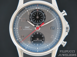 IWC Portugieser 44mm Yacht Club Chronograph Slate Grey IW390503 NEW