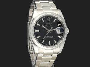 Rolex Date 34 Black Dial 115200