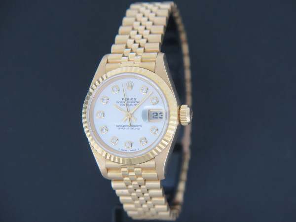 Rolex - Lady-Datejust Yellow Gold MOP Diamond Dial 69178