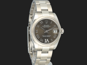 Rolex Datejust 31 Brown Roman Diamond Dial 178274