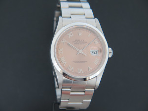 Rolex Datejust Salmon Roman Dial 16200 