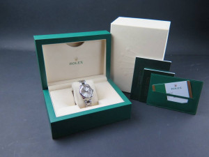 Rolex Datejust Silver Diamonds 178274 NEW