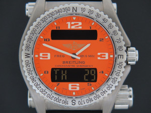 Breitling Emergency Chronometre Orange Dial E76321