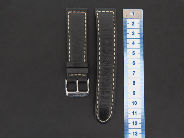 Zeno-Watch Basel - Calfskin Leather Strap 19 MM 