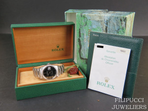 Rolex Datejust Black Dial 16220  