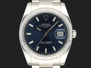 Rolex Date Blue Dial 115200