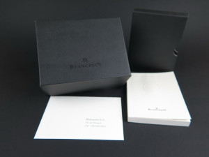 Blancpain Outer box and booklets