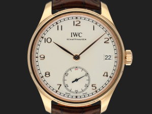IWC Portugieser Hand Wound 8-Days Rose Gold IW510204