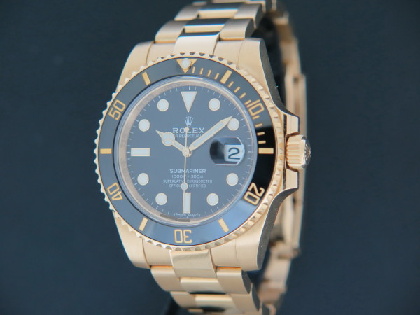 Rolex - Submariner Date Yellow Gold 116618LN