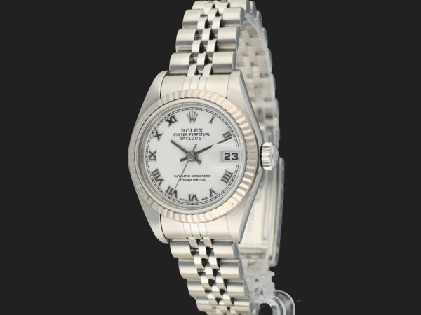 Rolex - Lady-Datejust 26 White Roman Dial 79174  