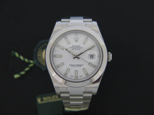 Rolex Datejust II NEW  116300 White Dial