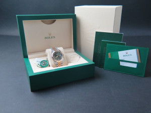 Rolex Datejust NEW 126233 Green Diamond dial