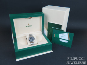 Rolex Datejust Grey Floral Dial NEW 178240