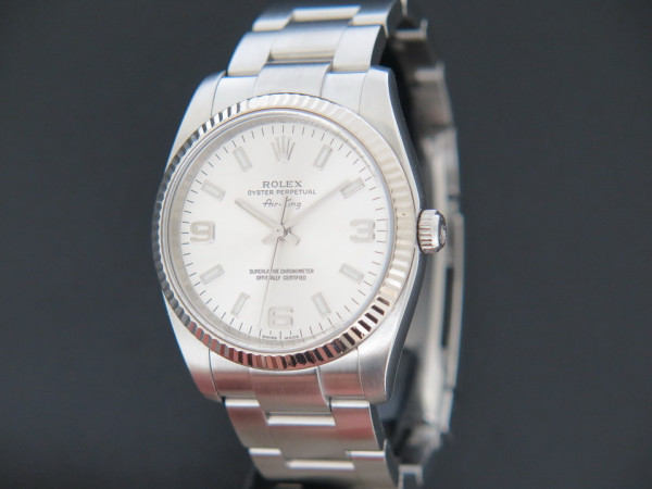 Rolex - Air-King Silver Arab Dial 114234