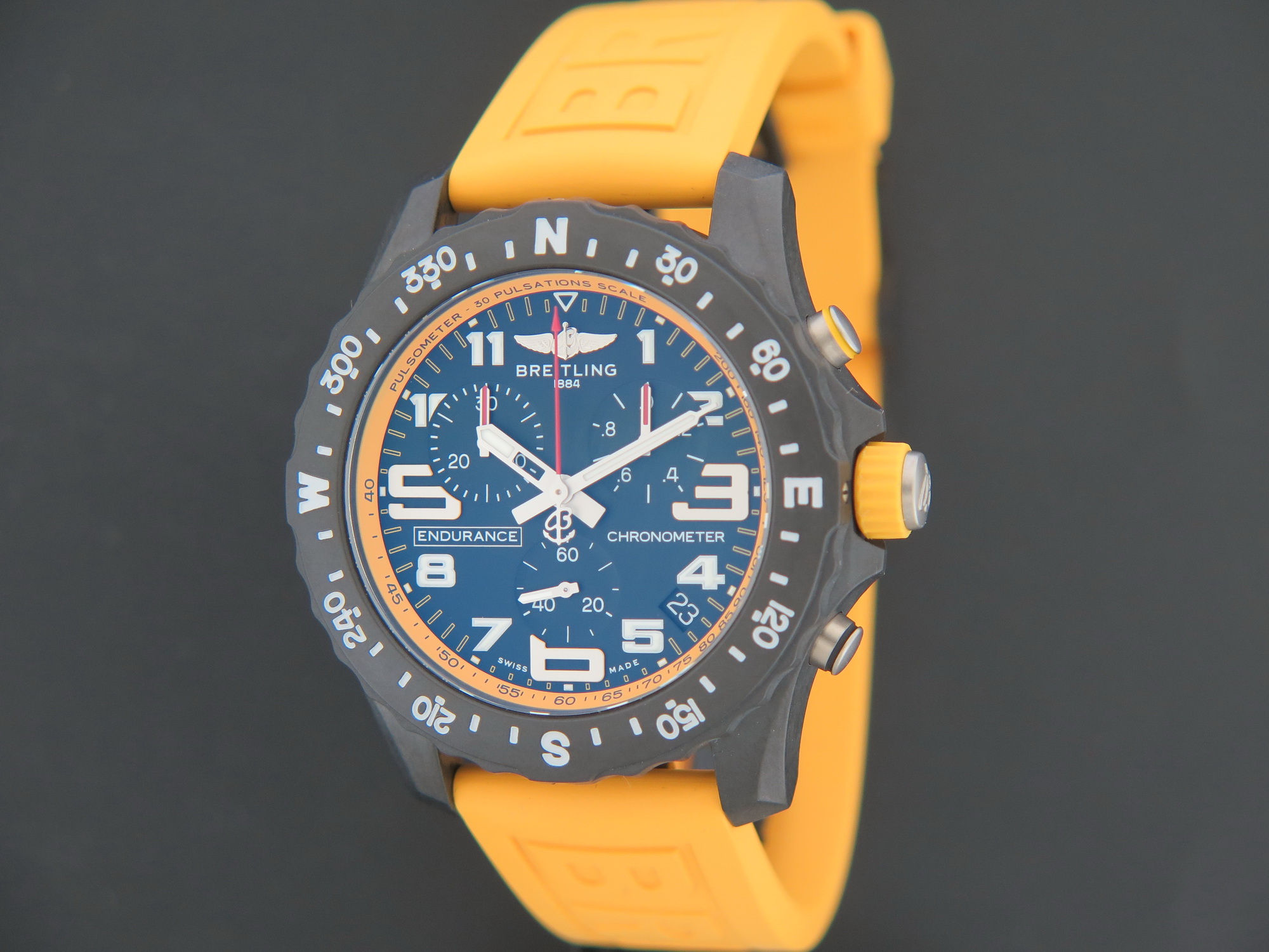 Breitling Endurance Pro Yellow X82310A41B1S1 NEW