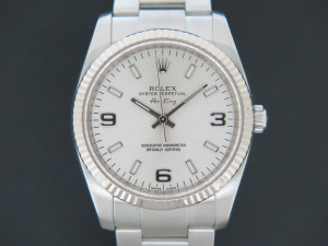 Rolex Air-King Silver Arab Dial 114234