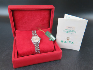 Rolex Lady Datejust Silver Dial 69174