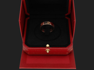 Cartier Love Ring Rose Gold Size 60