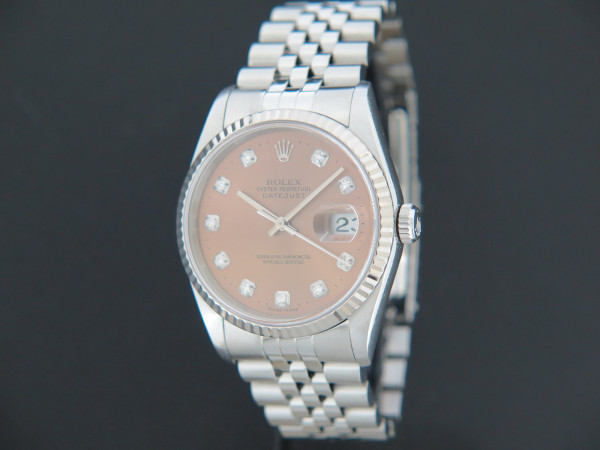 Rolex - Datejust Pink Diamond Dial 16234