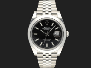 Rolex Datejust 41 Black Dial 126300 NEW