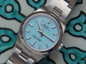 Rolex Oyster Perpetual 31 Turquoise Dial 277200 NEW