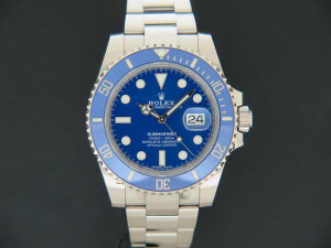 Rolex Submariner Date White Gold  116619LB