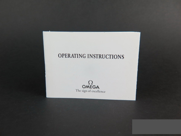 Omega - Operating Instructions Cal. 1152