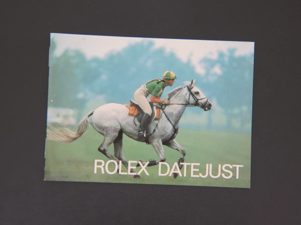 Rolex - Datejust Booklet English