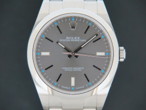 Rolex Oyster Perpetual 39 Dark Rhodium 114300