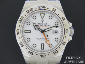 Rolex Explorer II White Dial 216570 NEW