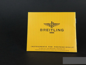 Breitling Service Booklet Nederlands