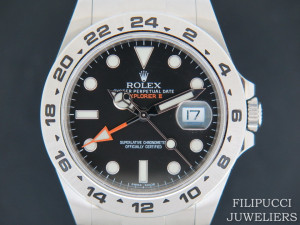 Rolex Explorer II 216570 Black Dial NEW 