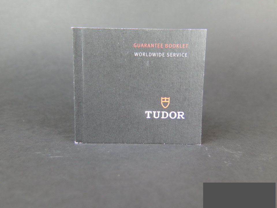 Tudor Guarantee Booklet 