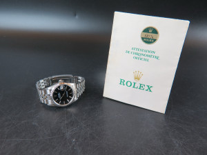 Rolex Datejust 31 Black Dial 68274 