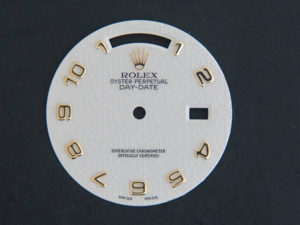 Rolex - Day-Date White Jubilee Arab Dial