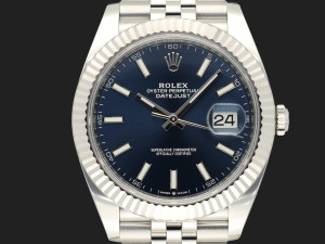 Rolex Datejust 41 Blue Dial 126334 99% NEW